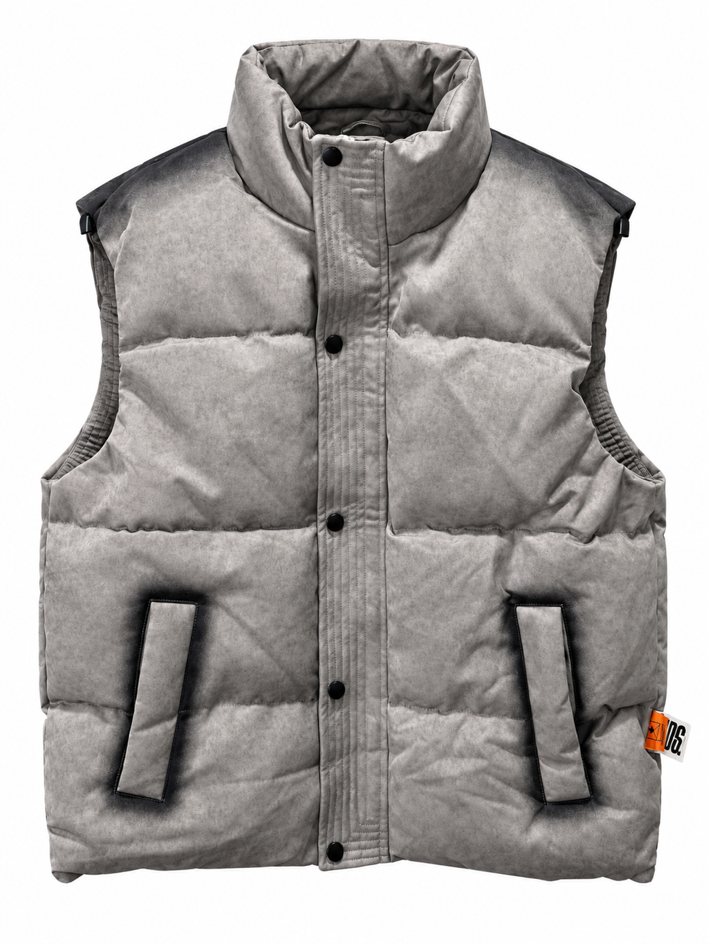 Giubbotto smanicato Grey wash