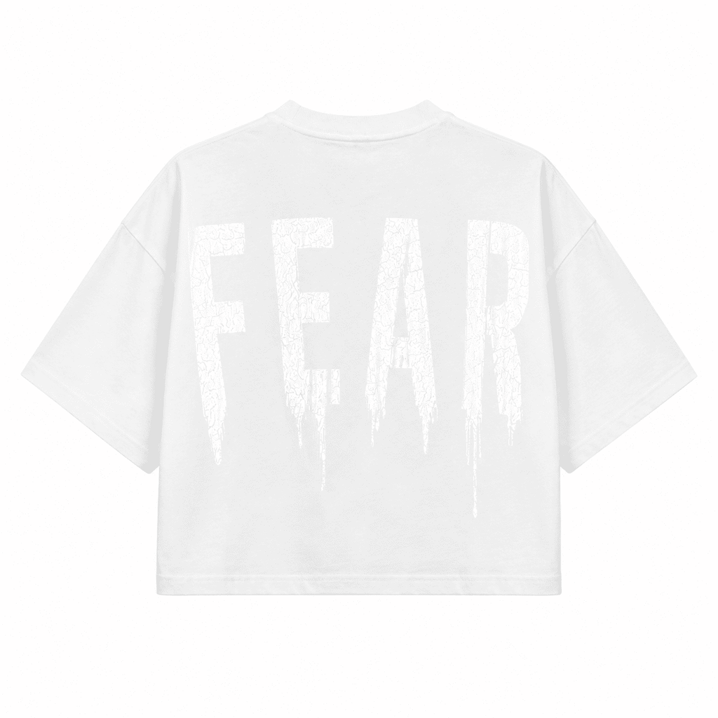 Tee Crop fear white