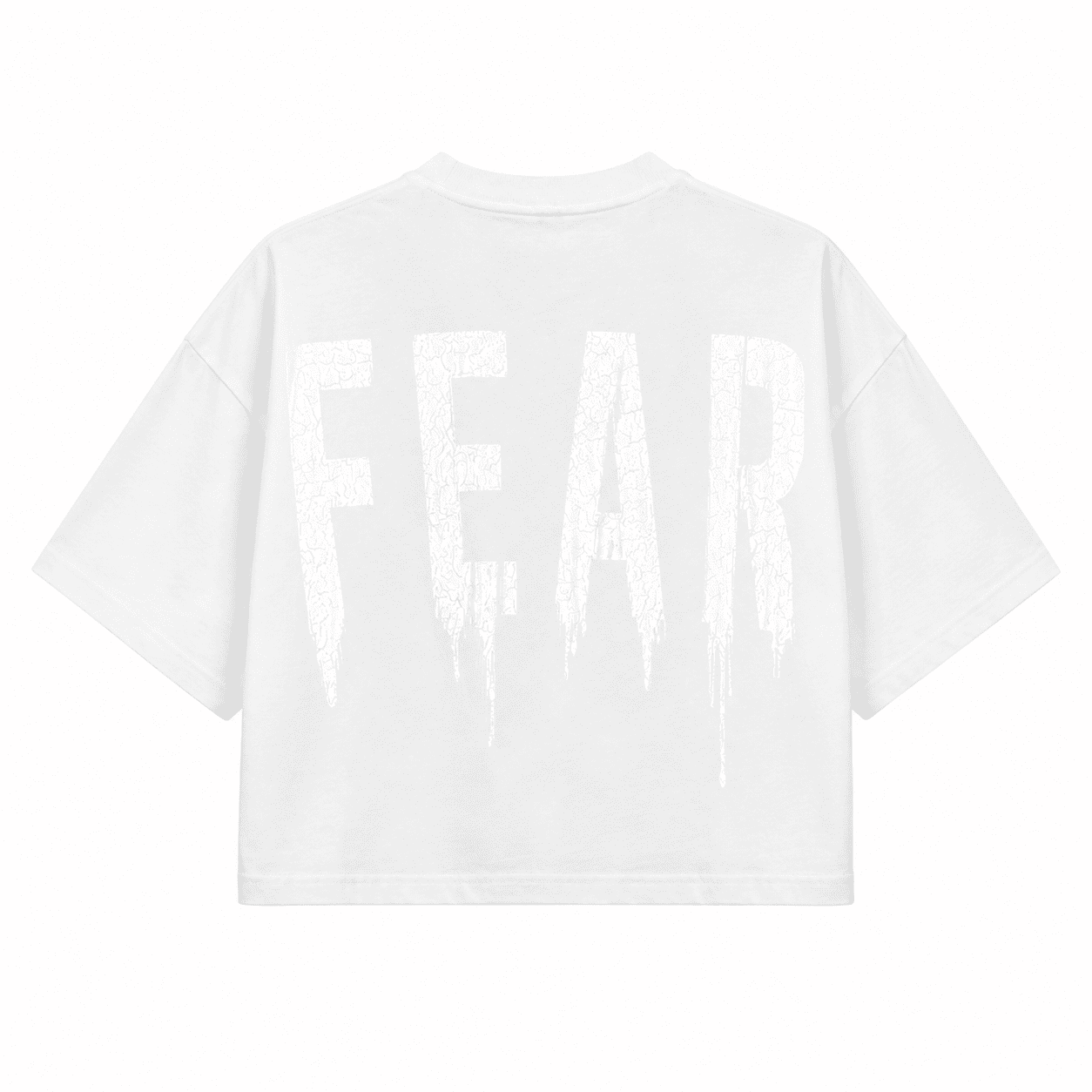 Tee Crop fear white