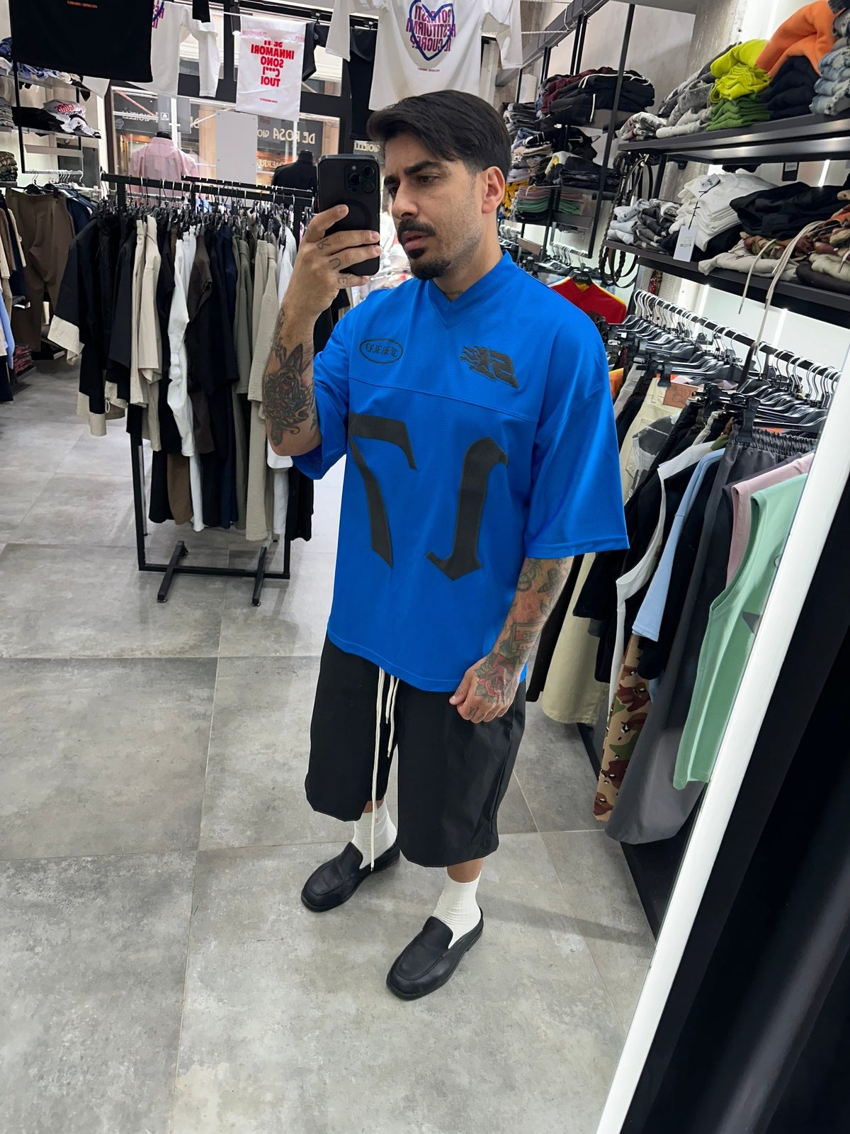 Tee NFL fear of love blu royal
