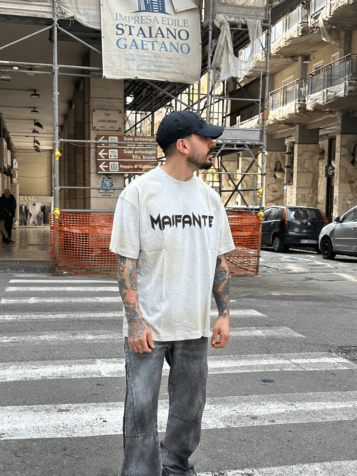 T-shirt mai grigio nike