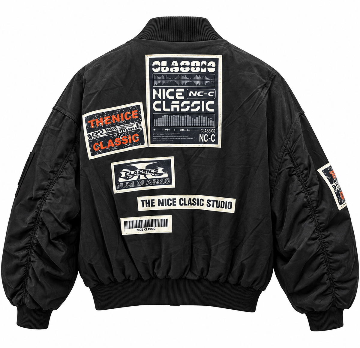 American Bomber patch black