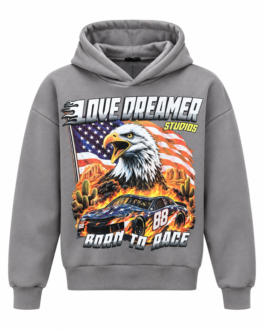 Hoodie America ferro