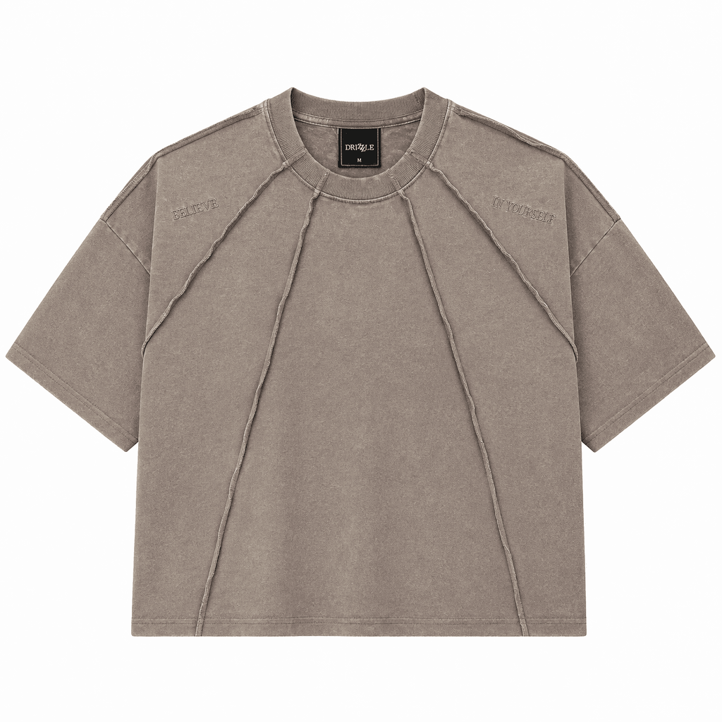 Tee Crop multicut grey