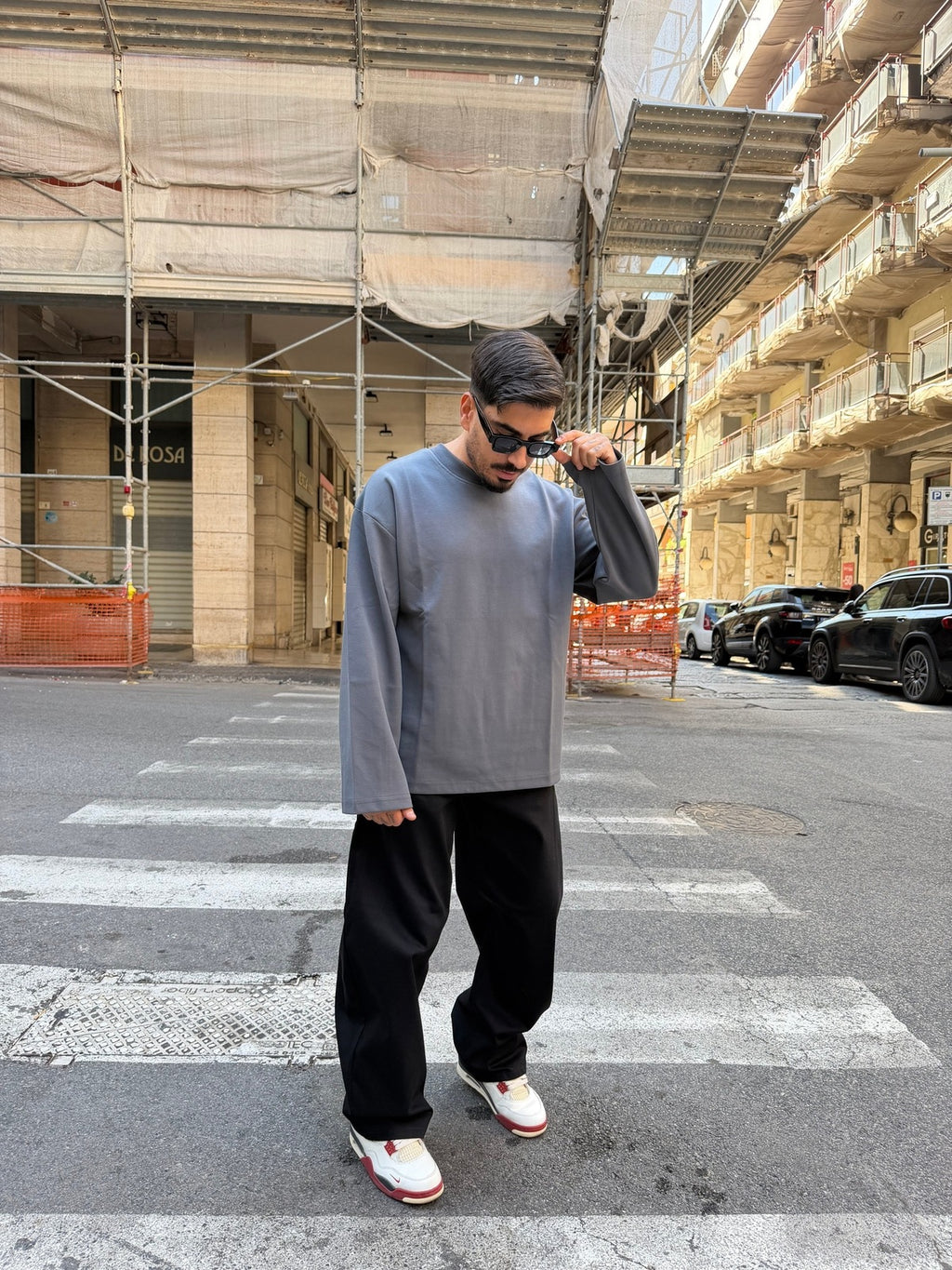 Long sleeve interlook piombo present day