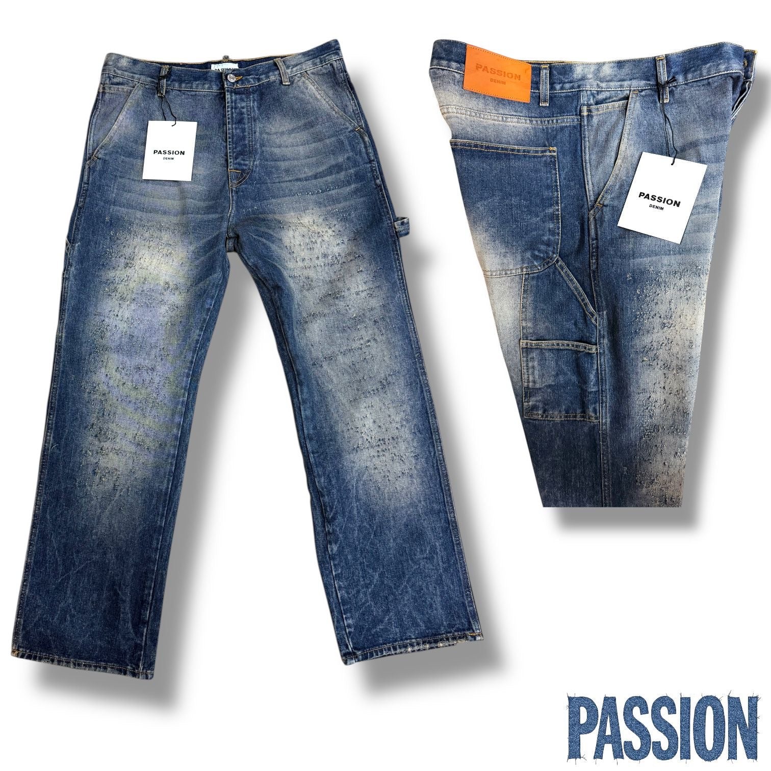 Denim Baggy Carpenter blue sand passion