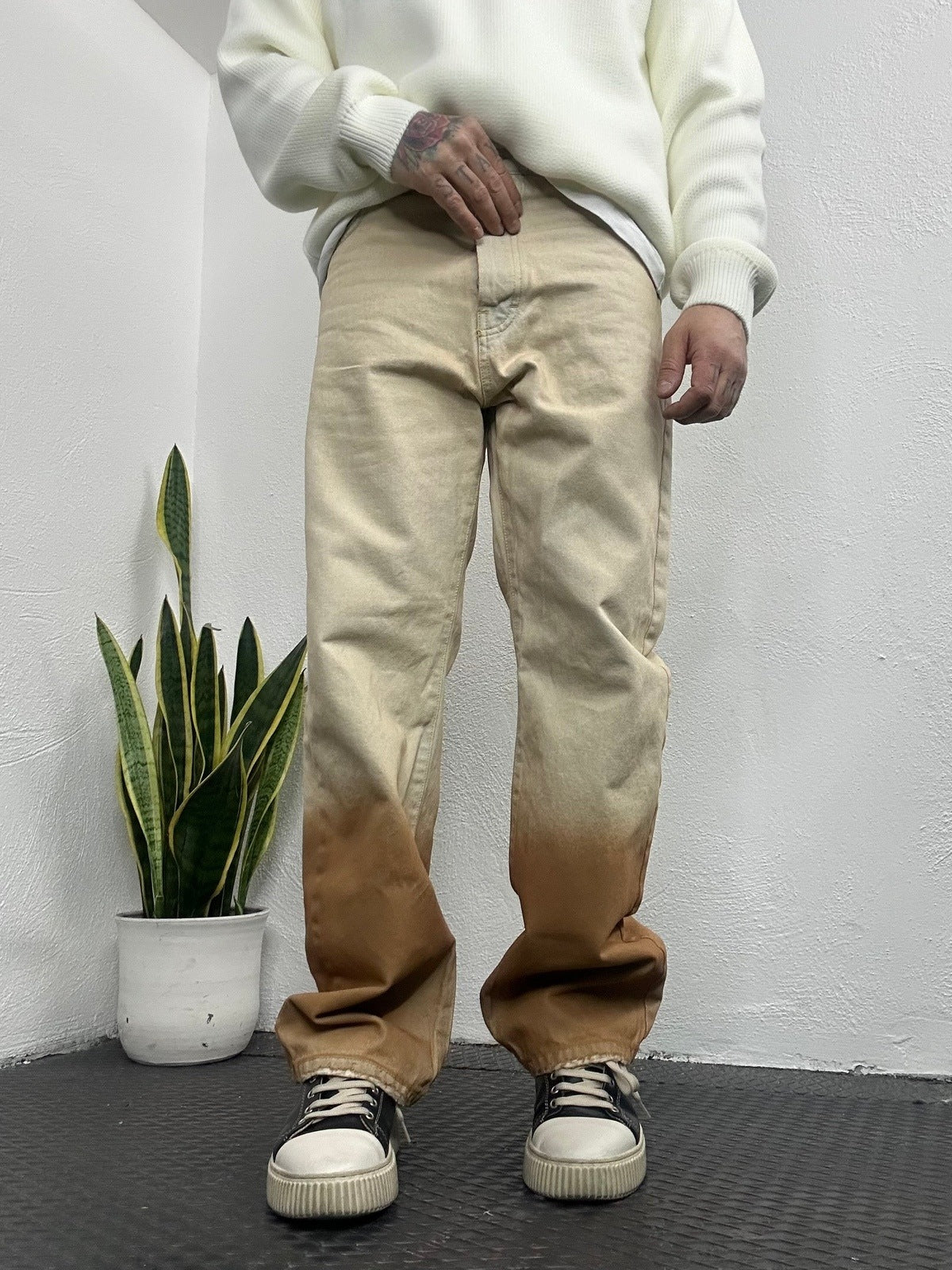 DENIM baggy degradé by tokyo