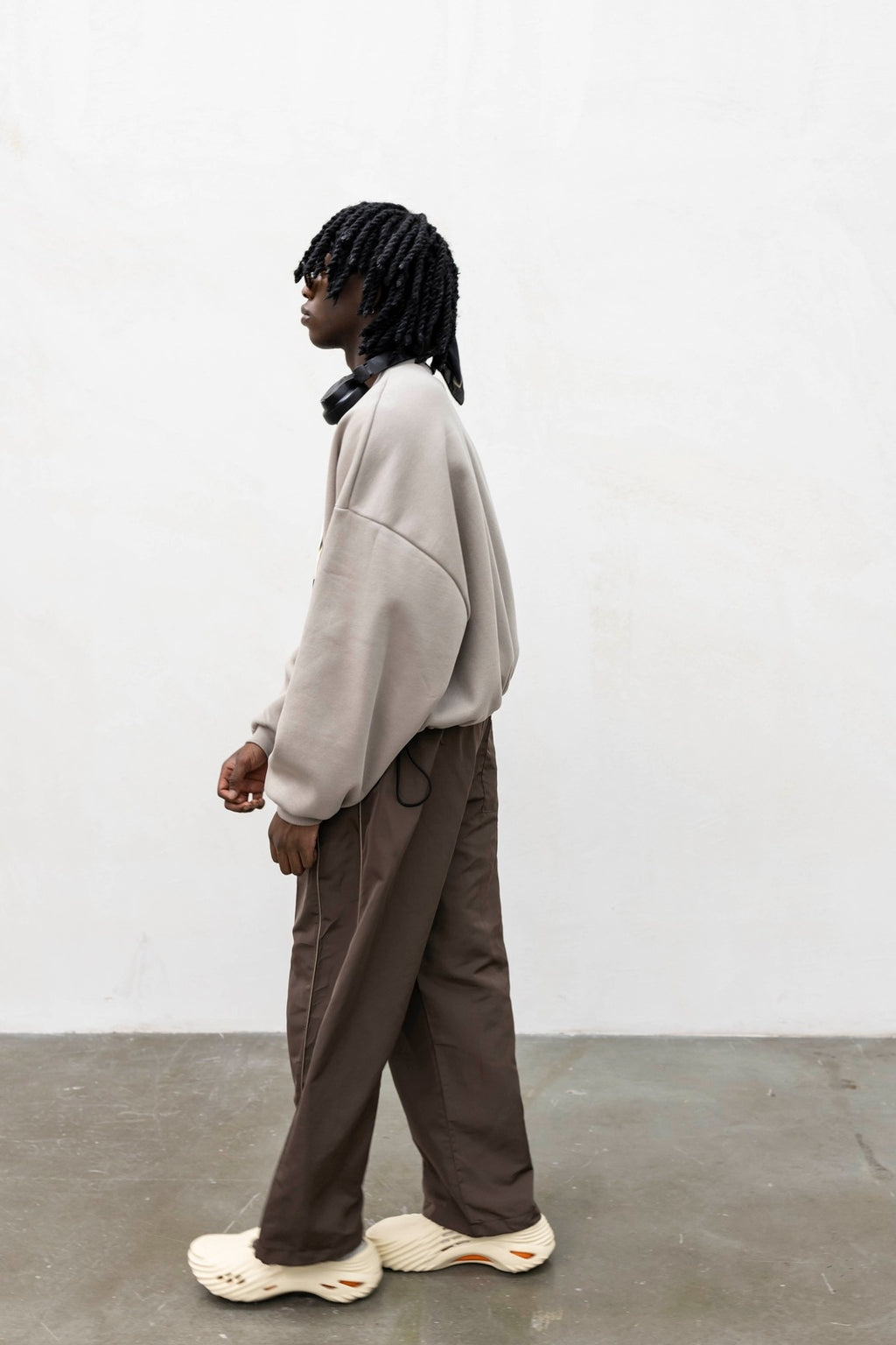 Panta nylon nerv brown