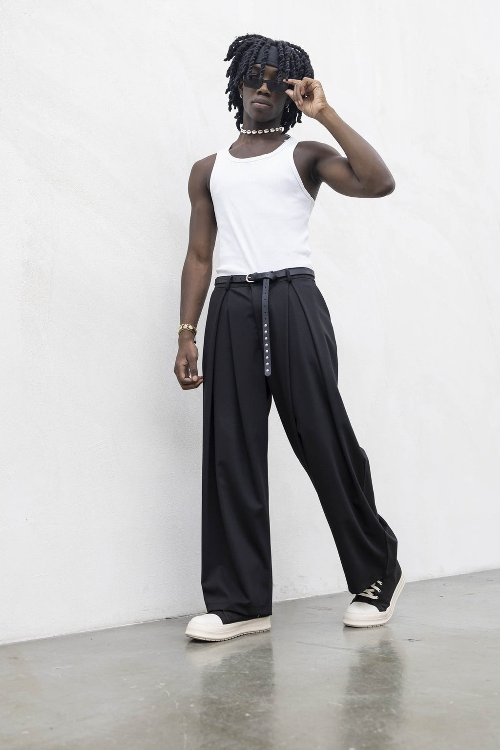 Pantalone super pence black tokyo