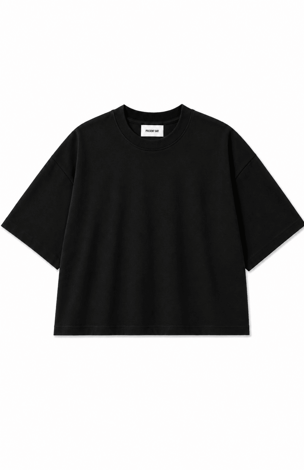 Tee Crop black Present day
