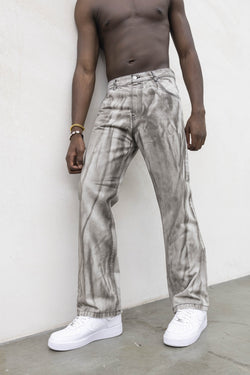 Denim Baggy Rock Grey Present Day