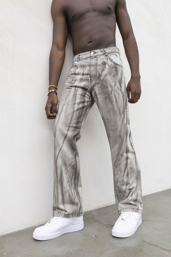 Denim Baggy Rock Grey Present Day
