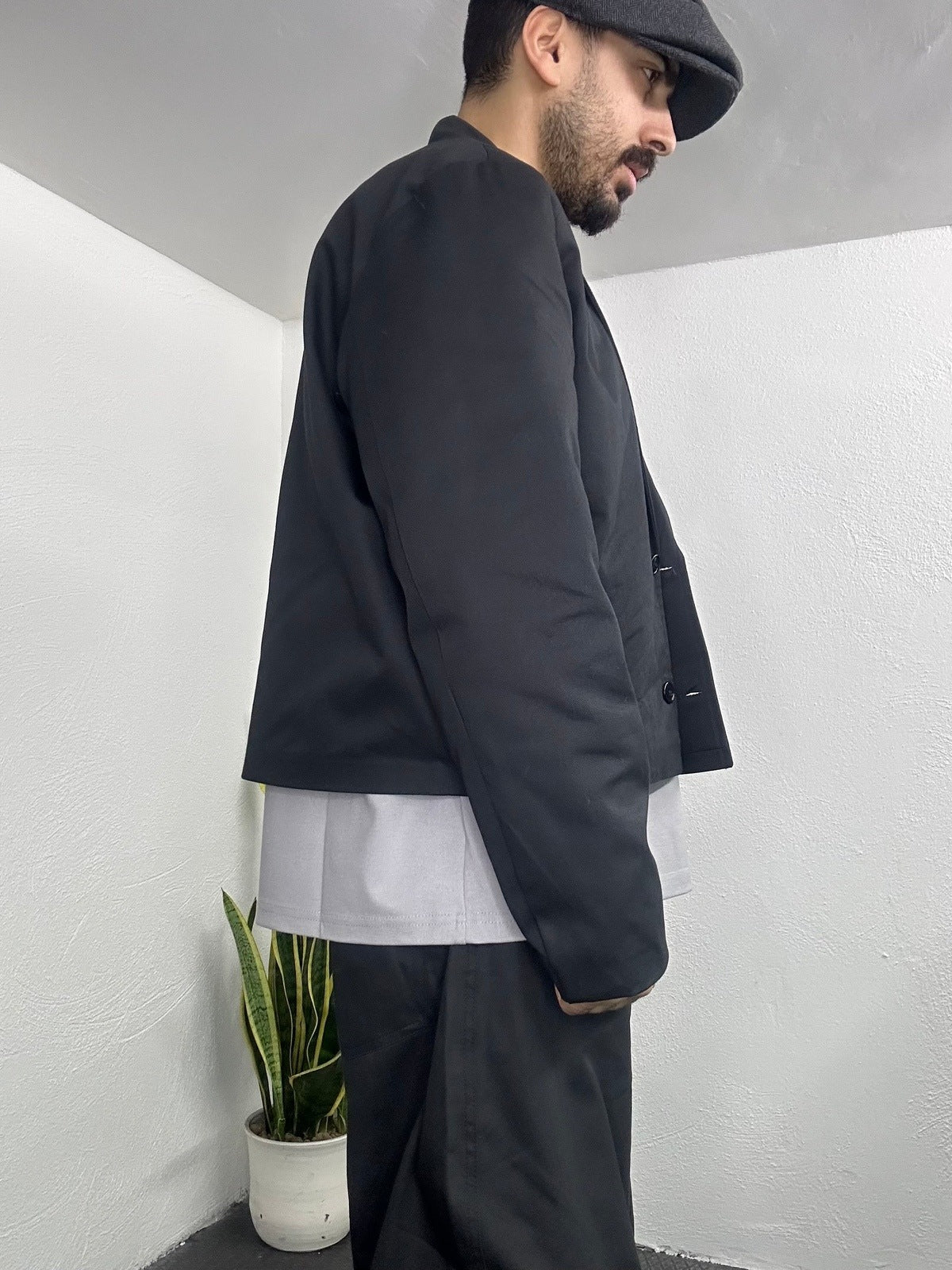 Giacca crop present day