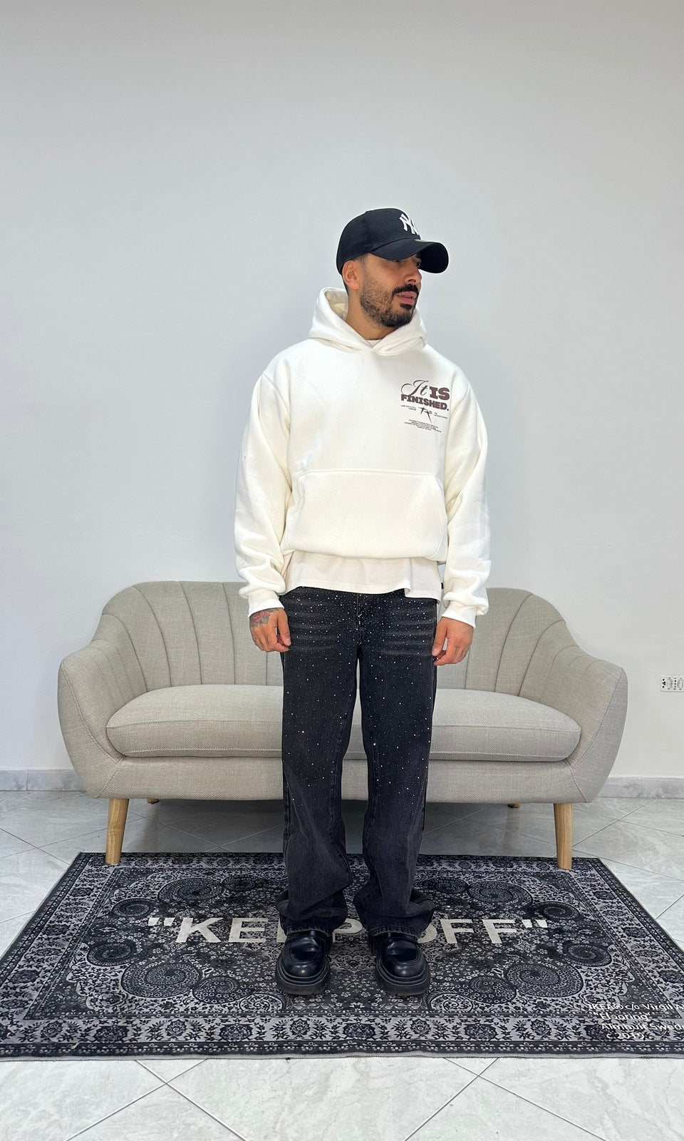 Hoodie victory white