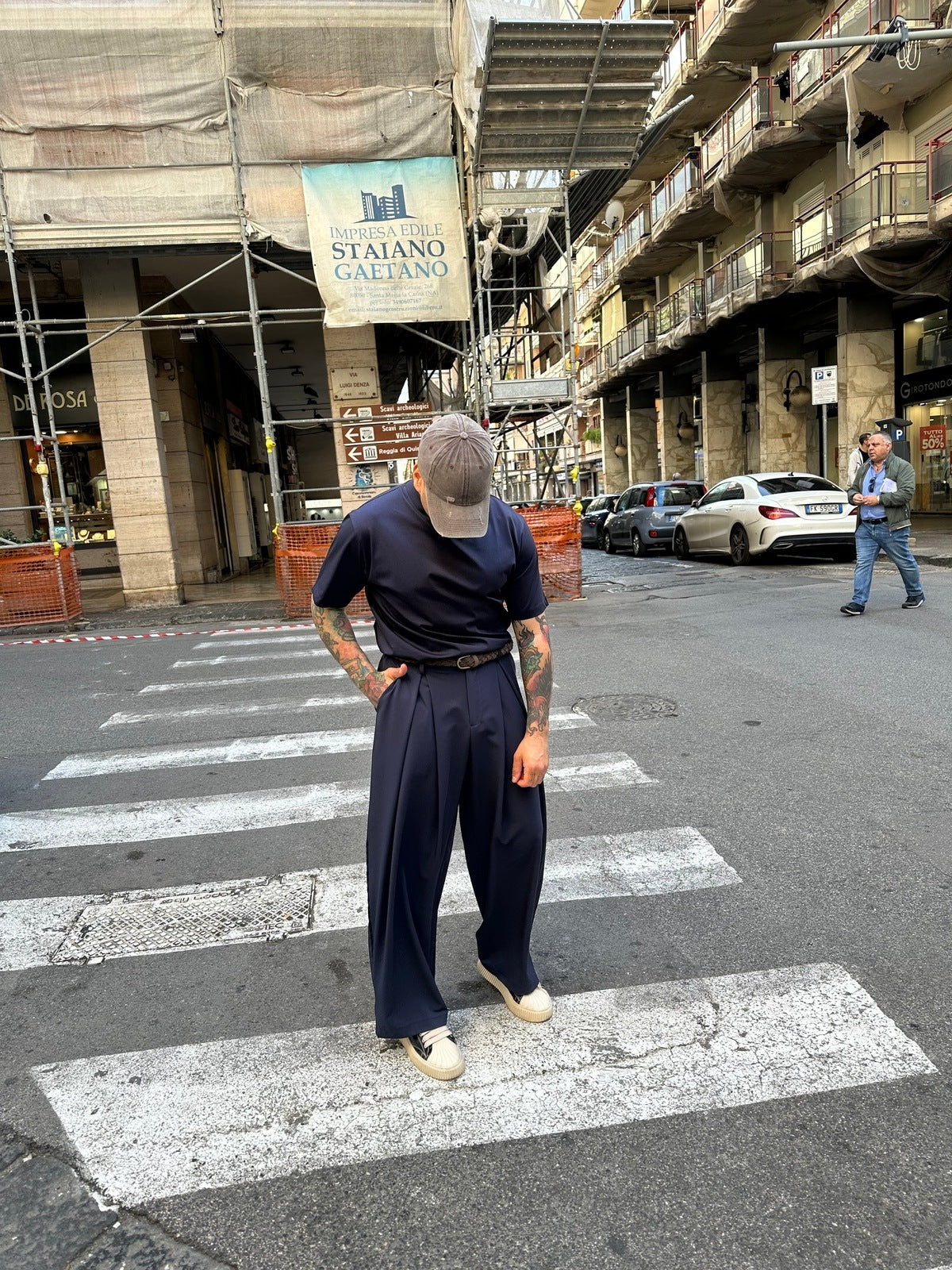 Pantalone super pence blue tokyo