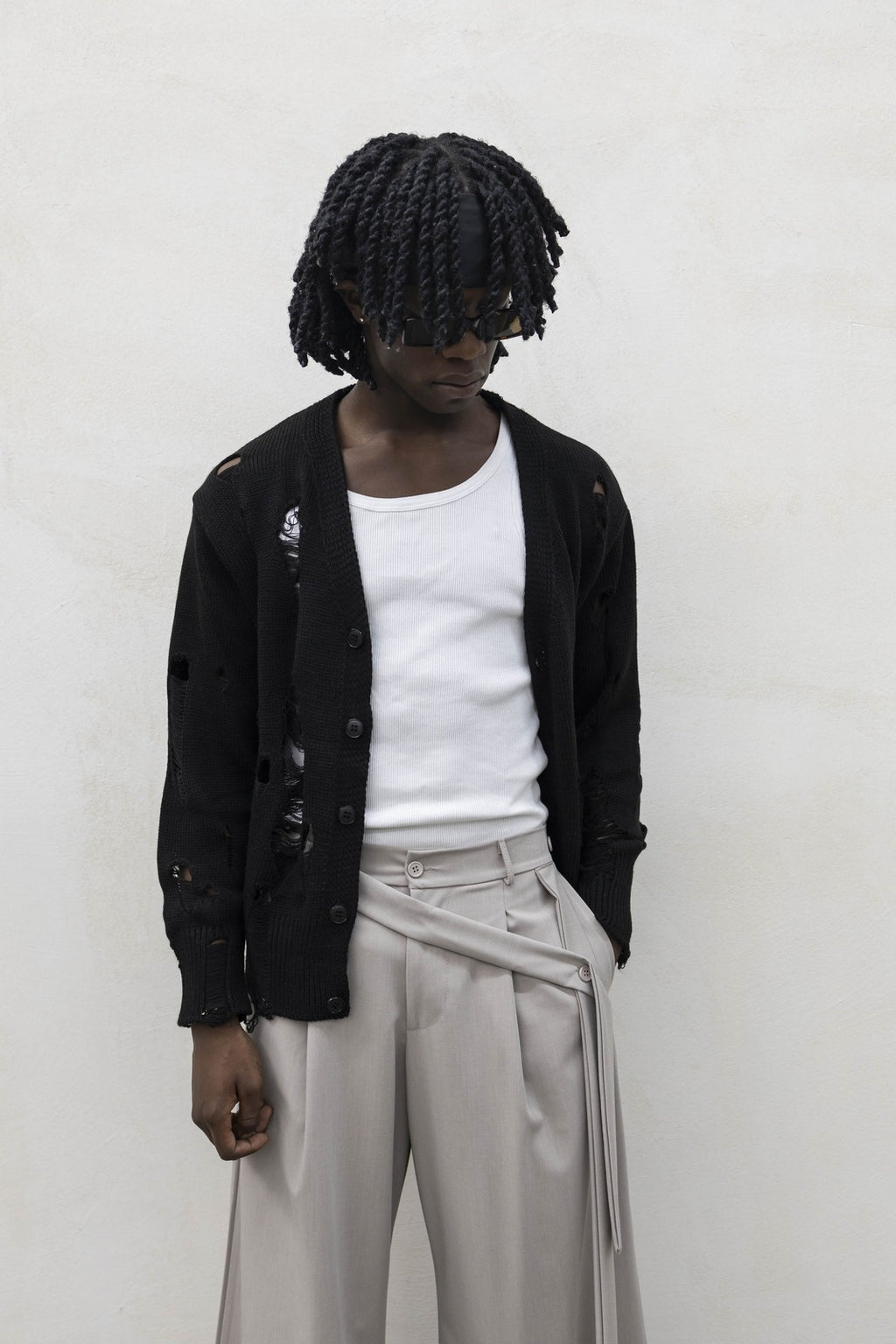 Cardigan destroy black tokyo