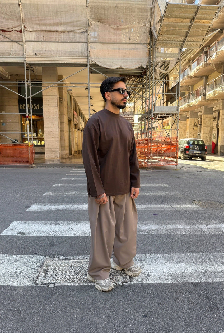 Long sleeve filo di Scozia moro Tokyo couture
