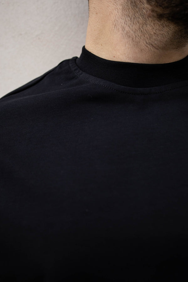 T-shirt compact black Tokyo