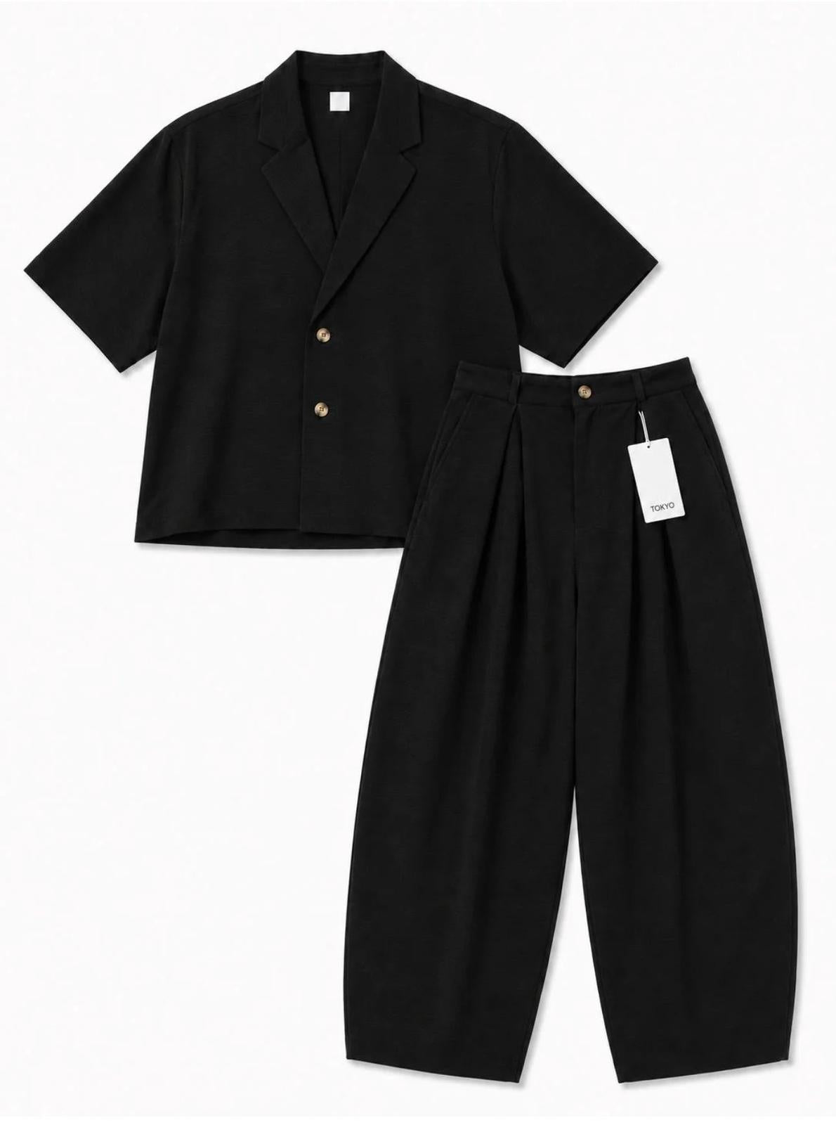 Abito lino black Tokyo