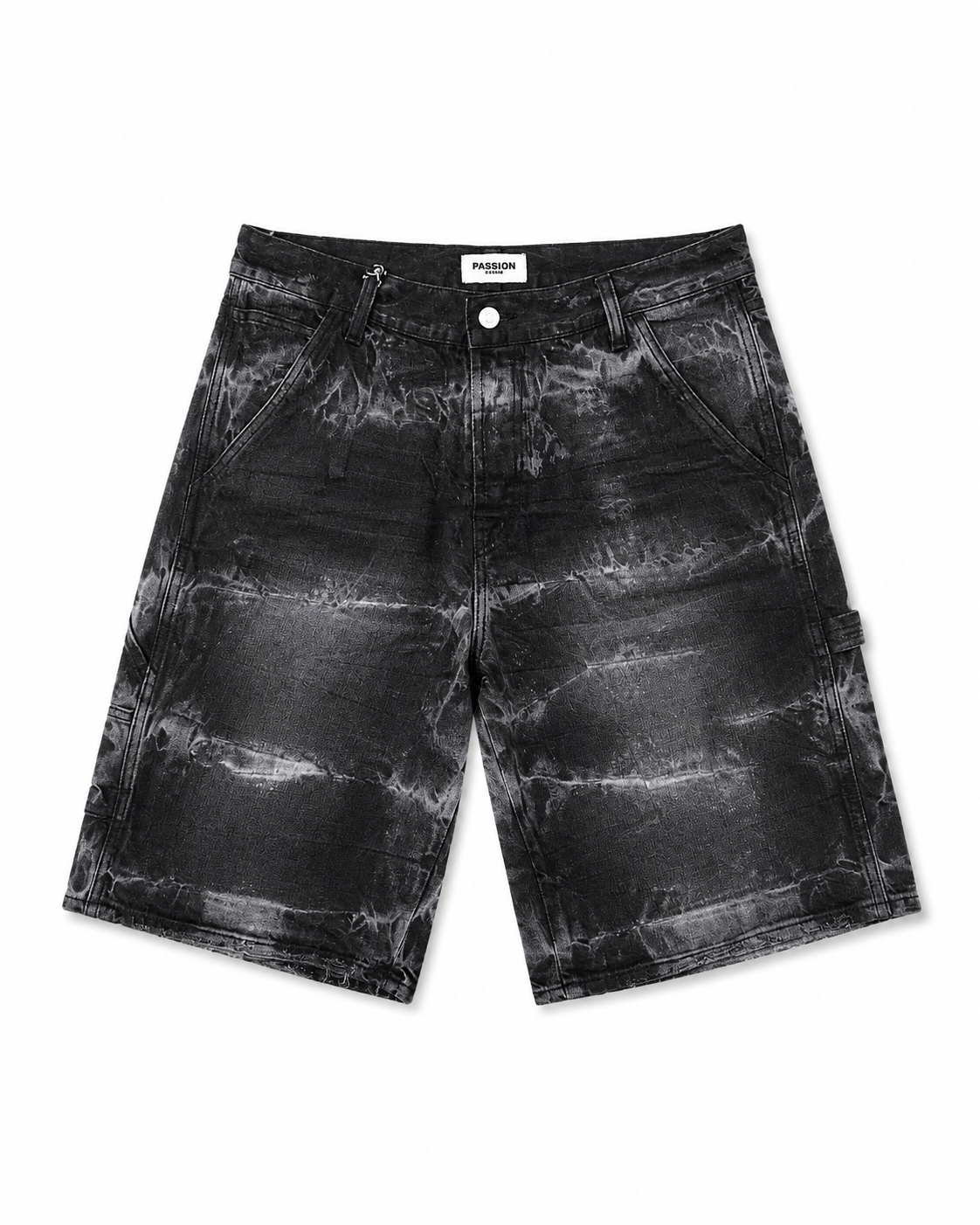 Denim jorts black Tiger Passion