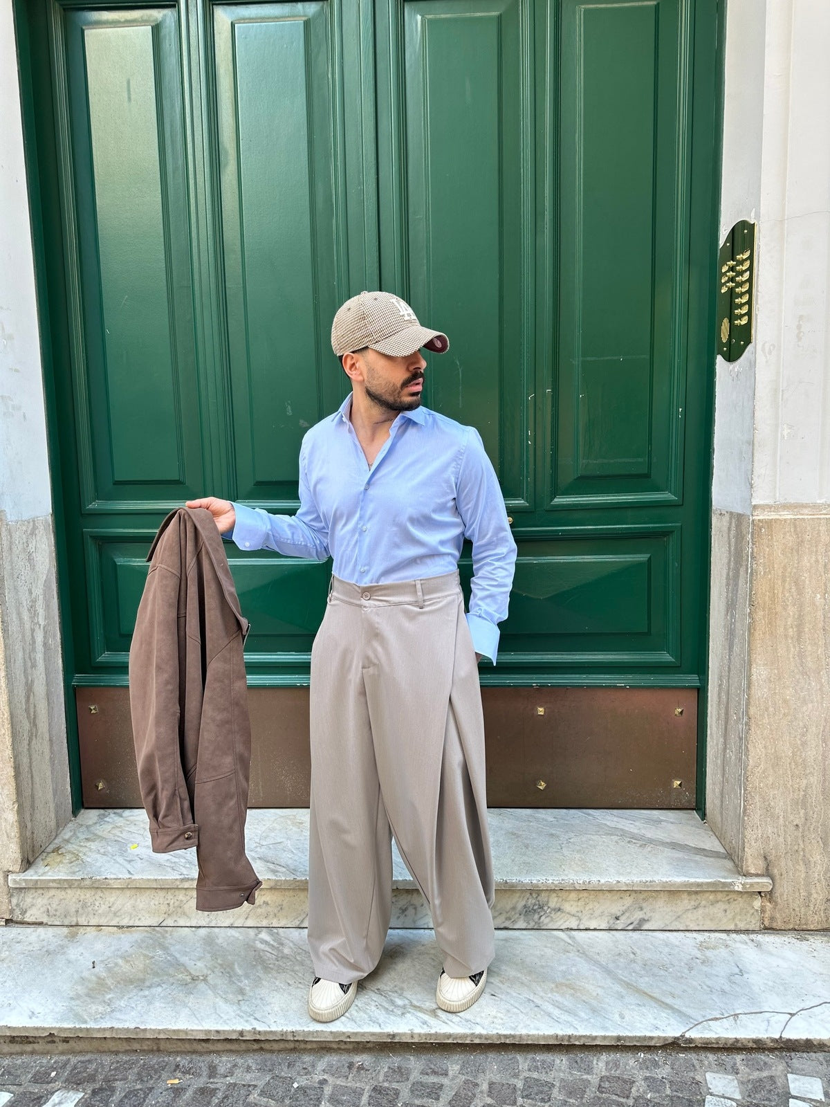 Camicia sart oxford azul tokyo