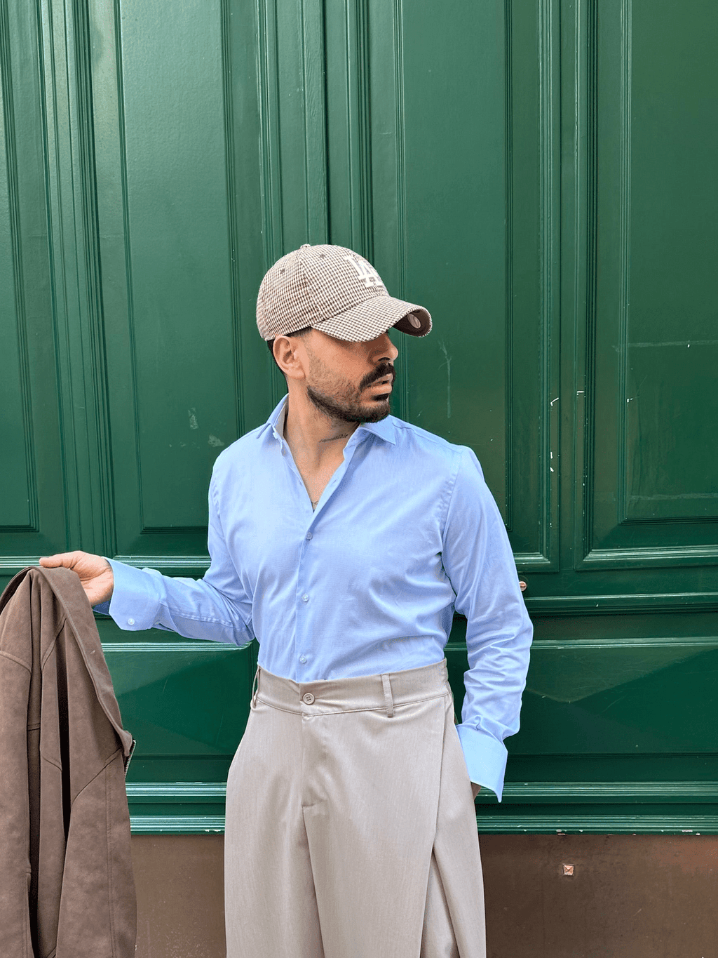 Camicia sart oxford azul tokyo