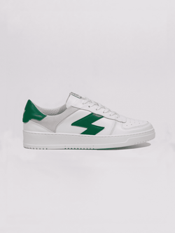 Kyoto basket low WMN white/green