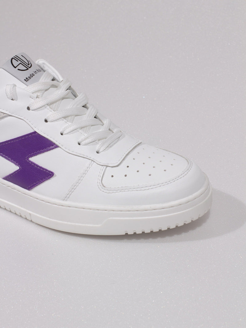 Kyoto basket low WMN white/purple