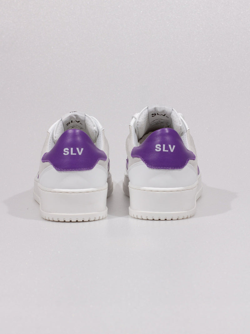 Kyoto basket low WMN white/purple